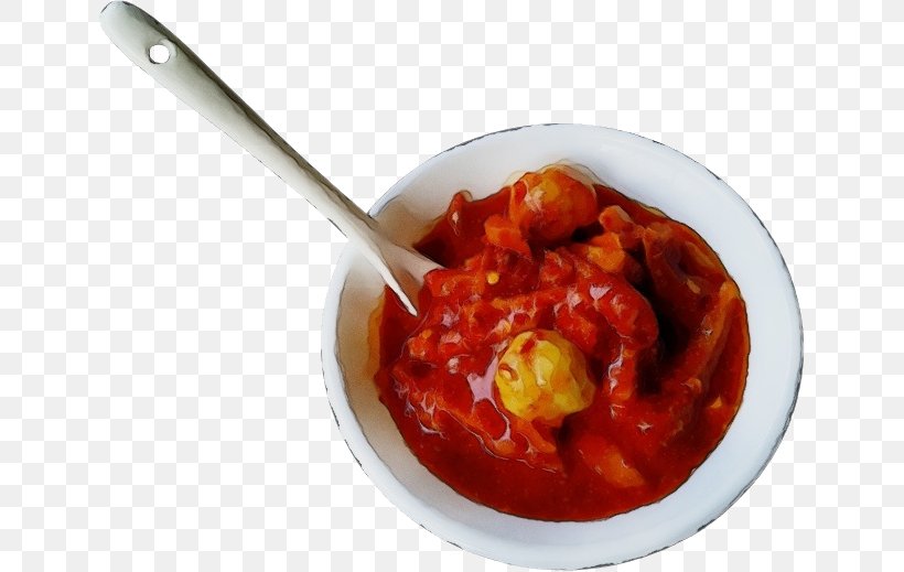 Food Dish Cuisine Ingredient Stewed Tomatoes, PNG, 640x519px, Watercolor, Chutney, Cuisine, Dish, Food Download Free