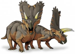 Udanoceratops Dinosaur Late Cretaceous Asiaceratops Chasmosaurus, PNG ...