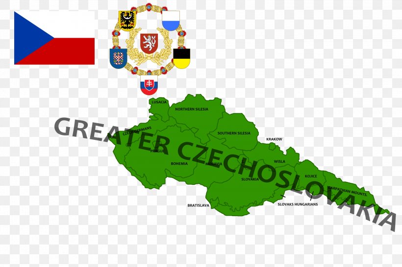 Czechoslovakia Fantasy Map Silesia Bohemia, PNG, 3000x2000px, Czechoslovakia, Area, Art, Bohemia, Diagram Download Free