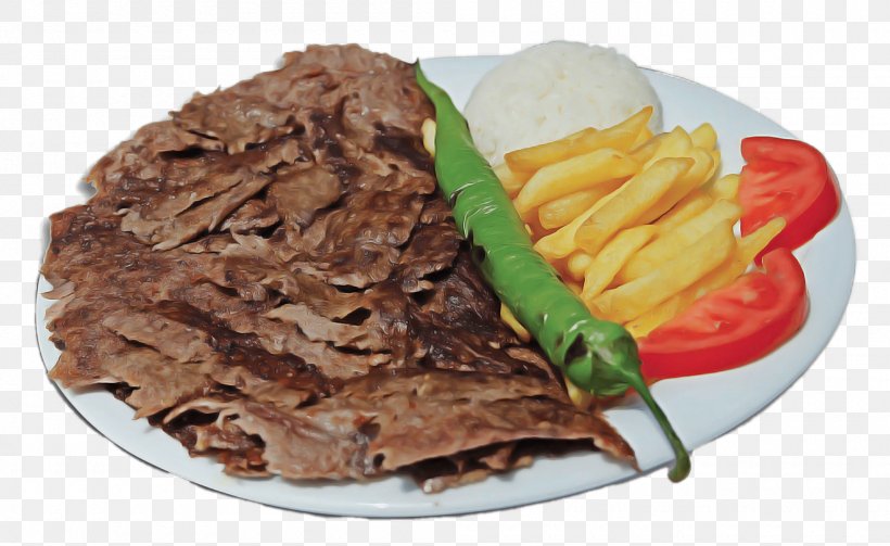 Dish Cuisine Food Roast Beef Ingredient, PNG, 2000x1227px, Dish, Carne Asada, Cuisine, Doner Kebab, Food Download Free