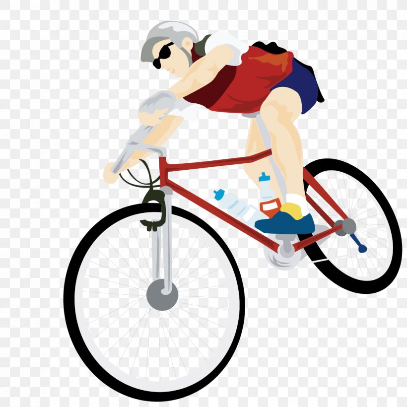Cycling Bicycle Cartoon Illustration, PNG, 1134x1134px, Cycling, Animation, Area, Athlete, Bicycle Download Free