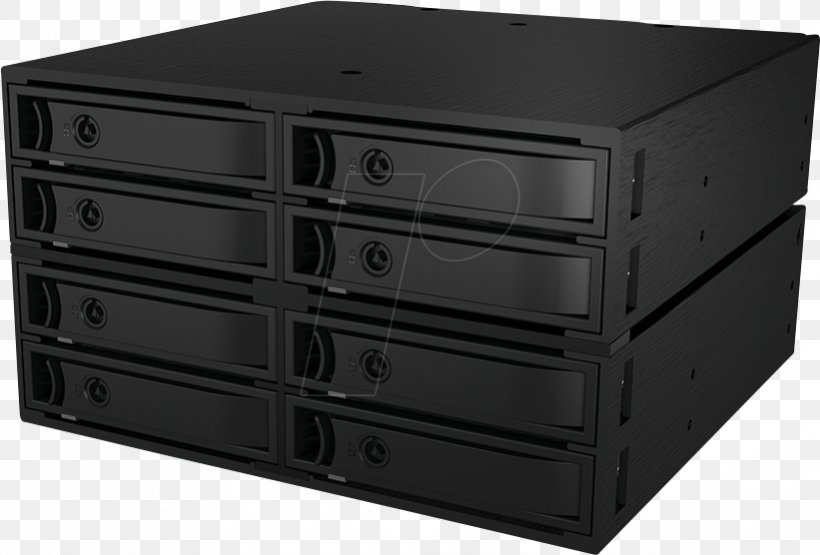 Disk Array Hard Drives Serial Attached SCSI Solid-state Drive Serial ATA, PNG, 821x556px, Disk Array, Backplane, Black, Computer Hardware, Computer Servers Download Free