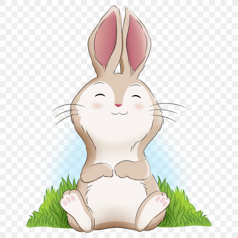 Domestic Rabbit Hare Easter Bunny Whiskers, PNG, 1600x1600px, Domestic Rabbit, Animated Cartoon, Easter, Easter Bunny, Hare Download Free