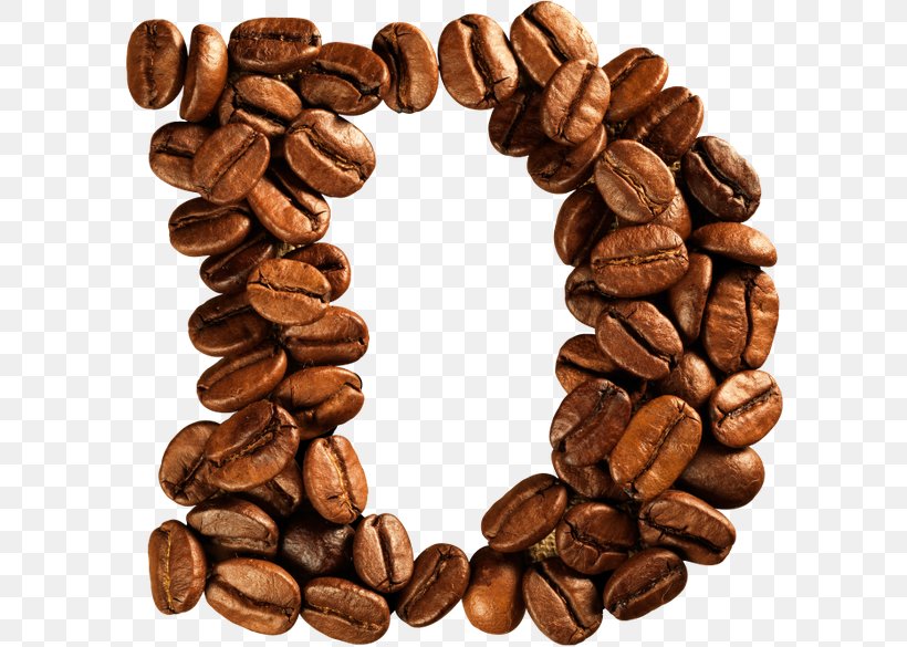 Jamaican Blue Mountain Coffee Cafe Coffee Bean Espresso, PNG, 600x585px, Coffee, Alphabet, Arabica Coffee, Cafe, Cappuccino Download Free