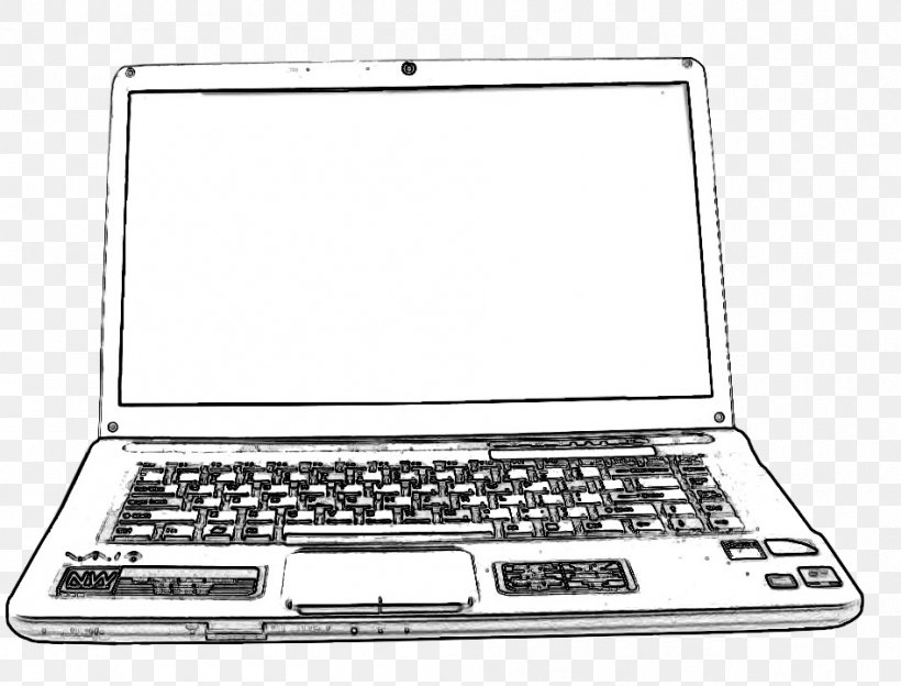 Simple computer sketch PC with keyboard and mouse Stock Vector  Adobe  Stock