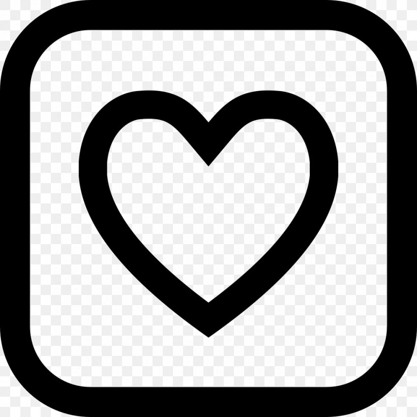 Social Media Symbol Clip Art, PNG, 980x980px, Social Media, Area, Black And White, Brand, Heart Download Free