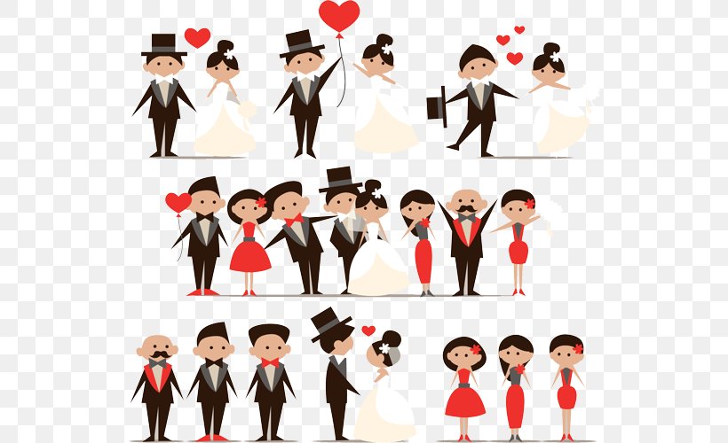 Wedding Invitation Marriage Bridegroom Clip Art, PNG, 532x500px, Wedding Invitation, Bridal Shower, Bride, Bridegroom, Cartoon Download Free
