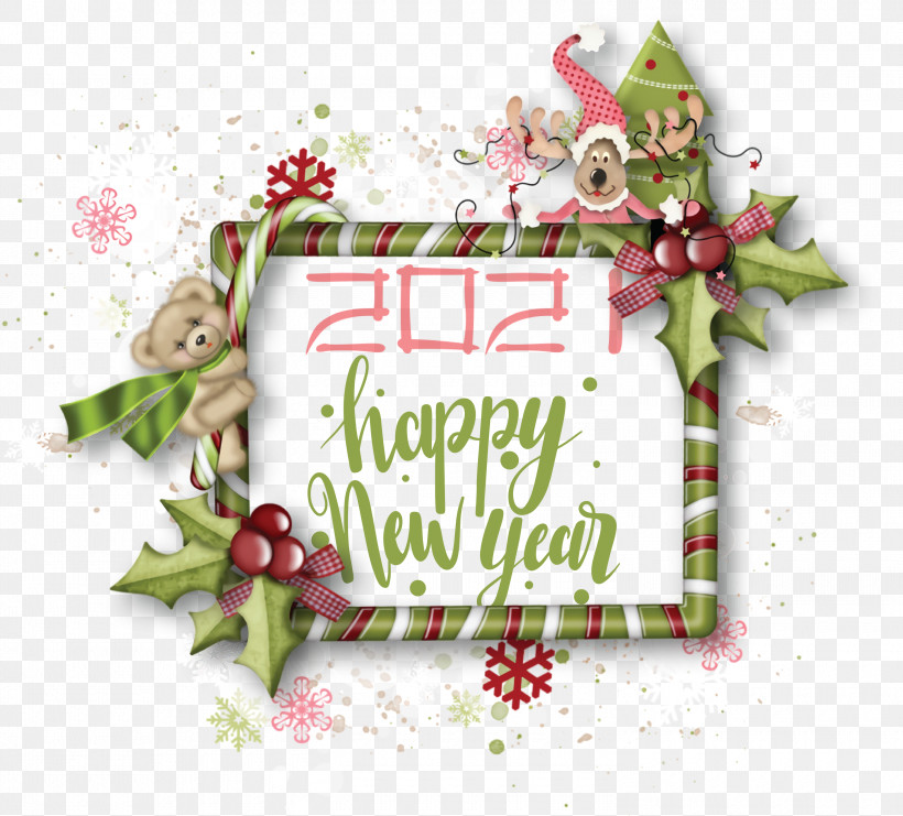 2021 Happy New Year 2021 New Year, PNG, 3000x2711px, 2021 Happy New Year, 2021 New Year, Christmas Day, Christmas Decoration, Christmas Gift Download Free