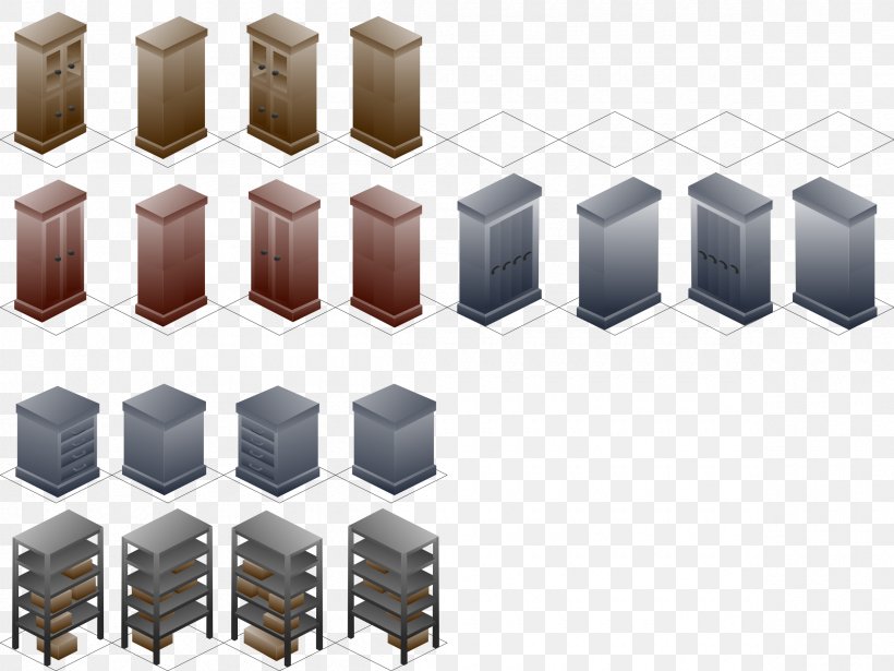 Cabinetry File Cabinets Paper Isometric Projection Clip Art, PNG, 2400x1800px, Cabinetry, Cupboard, Desk, Drawer, File Cabinets Download Free