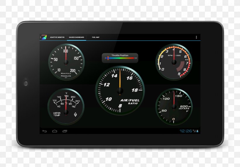 Gauge Sensor Electronic Tuner, PNG, 1289x900px, Gauge, Android, Computer Monitors, Display Device, Electronic Tuner Download Free
