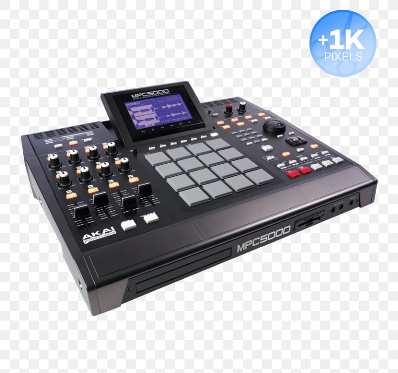 Akai MPC 1000 Sound Synthesizers Akai MPC 2000, PNG, 768x768px, Watercolor, Cartoon, Flower, Frame, Heart Download Free