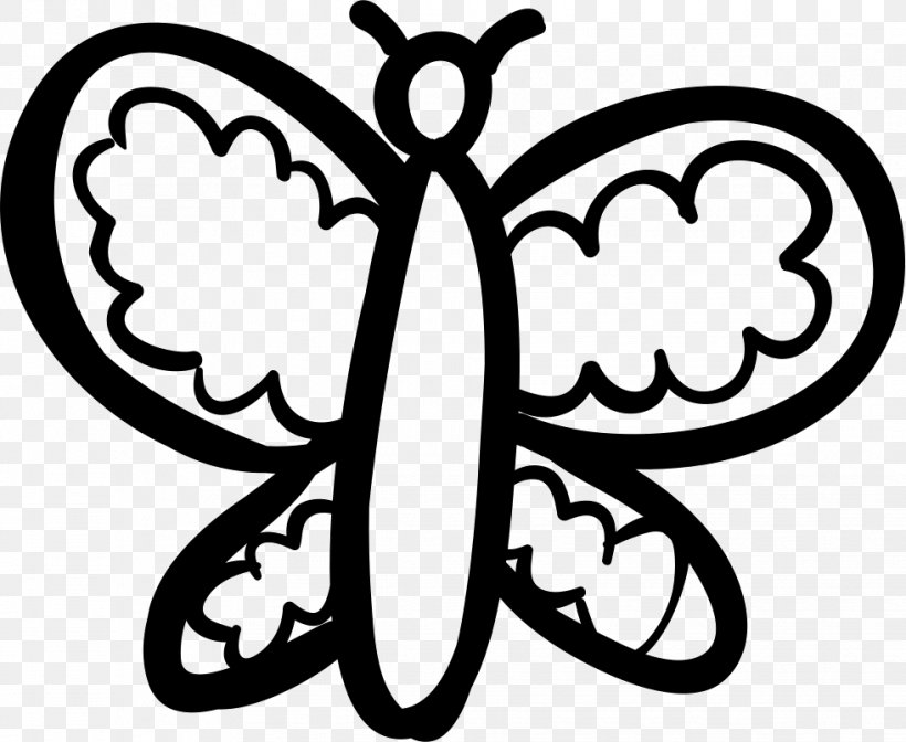 Clip Art, PNG, 981x804px, Icon Design, Blackandwhite, Butterfly, Line Art, Symbol Download Free