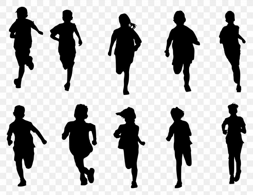 Silhouette Clip Art Vector Graphics Illustration, PNG, 1863x1437px, Silhouette, Animation, Child, Human, People Download Free