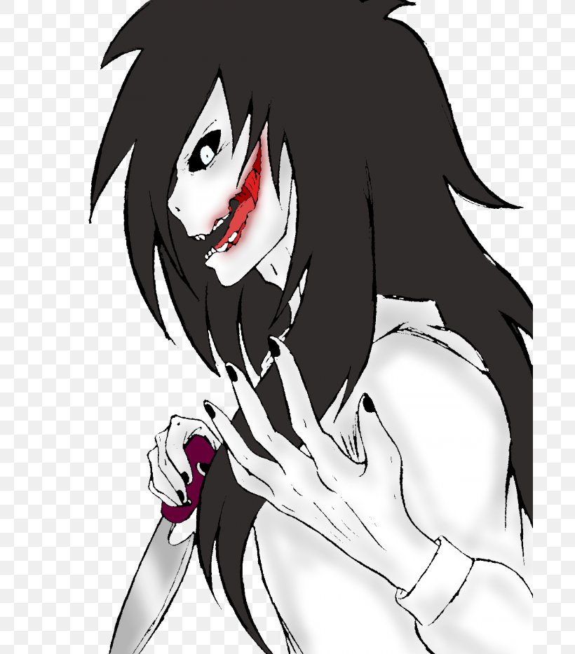 Slenderman Jeff The Killer Creepypasta Drawing, PNG, 700x933px, Watercolor, Cartoon, Flower, Frame, Heart Download Free