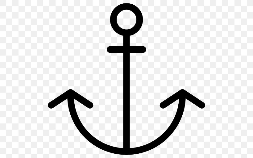 Symbol Anchor Clip Art, PNG, 512x512px, Symbol, Anchor, Anchor Handling Tug Supply Vessel, Black And White, Body Jewelry Download Free