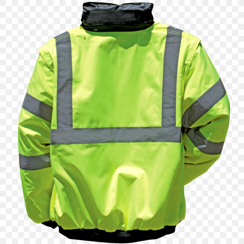 Hoodie Raincoat Jacket High-visibility Clothing, PNG, 1500x1500px, Hoodie, Clothing, Green, High Visibility Clothing, Highvisibility Clothing Download Free