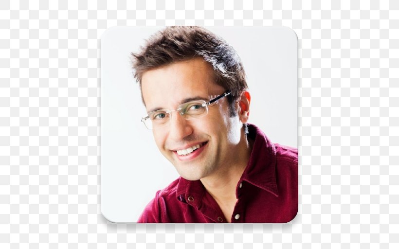 Sandeep Maheshwari Motivational Speaker YouTube Video, PNG, 512x512px, Sandeep Maheshwari, Android, Business, Chin, Eyewear Download Free