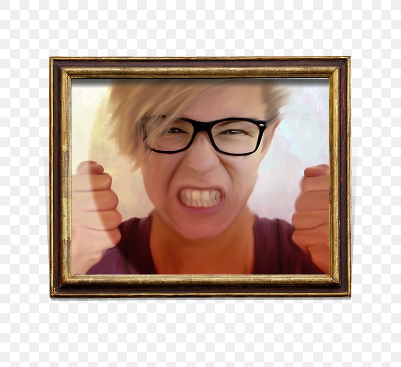 Smile Portrait Glasses Picture Frames Laughter, PNG, 750x750px, Watercolor, Cartoon, Flower, Frame, Heart Download Free