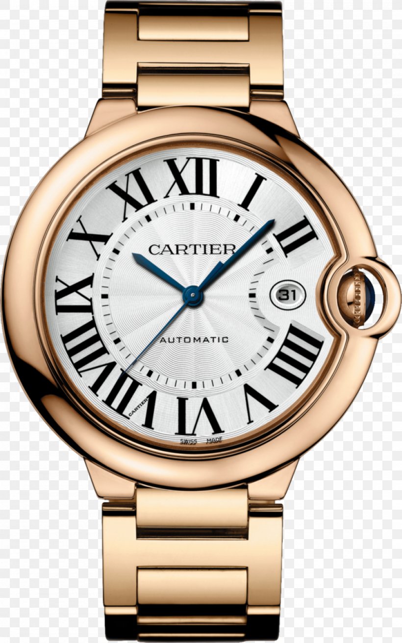 Cartier Ballon Bleu Automatic Watch Gold, PNG, 2000x3200px, Cartier Ballon Bleu, Automatic Watch, Beige, Brand, Cartier Download Free