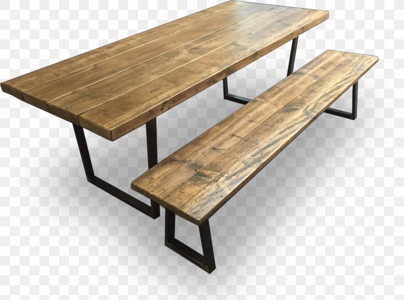 Table Reclaimed Lumber Furniture Steel Frame, PNG, 1376x1024px, Table, Bedroom, Coffee Table, Coffee Tables, Dining Room Download Free