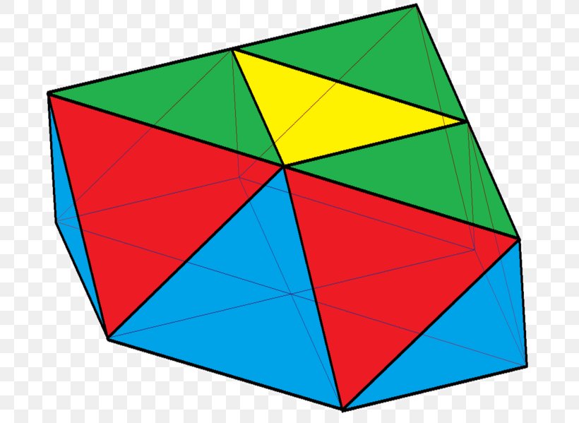 Triangle Triangular Cupola Johnson Solid Polyhedron, PNG, 718x599px, Triangle, Area, Cuboctahedron, Cupola, Face Download Free