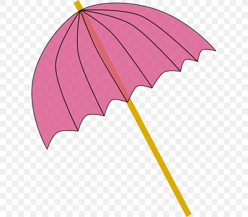Clip Art Vector Graphics Umbrella Openclipart Image, PNG, 611x720px, Umbrella, Antuca, Fashion Accessory, Line Art, Pink Download Free