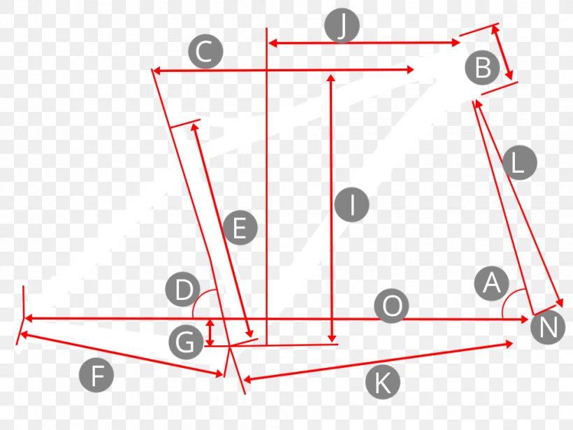 Line Geometry Point Triangle, PNG, 996x747px, Geometry, Area, Bicycle, Bicycle Frames, Diagram Download Free