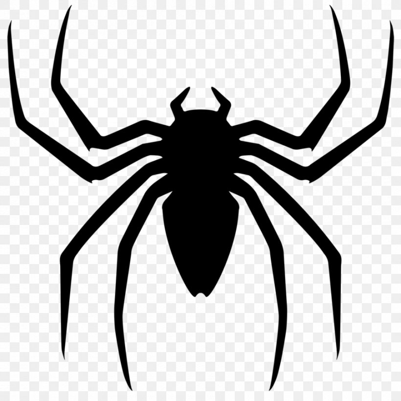 Spider-Man Venom Superhero Clip Art, PNG, 900x900px, Spiderman, Arachnid, Arthropod, Artwork, Black And White Download Free