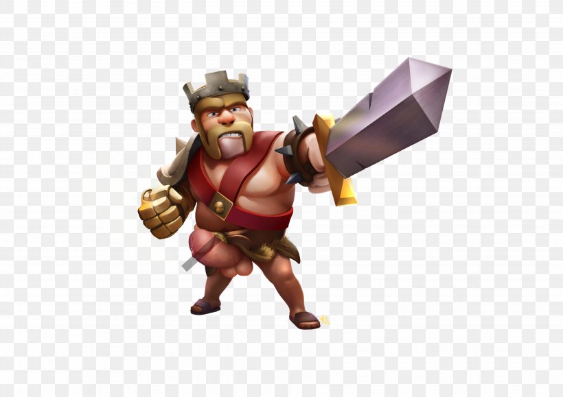 Clash Of Clans Clash Royale Barbarian King, PNG, 3508x2480px, Watercolor, Cartoon, Flower, Frame, Heart Download Free