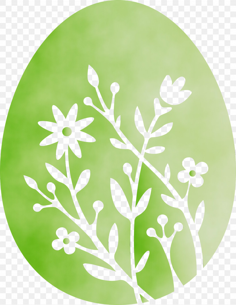 Green Leaf Plate Plant Dishware, PNG, 2317x3000px, Floral Egg, Dishware, Easter Day, Flower, Green Download Free