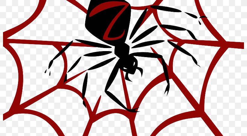Redback Spider Clip Art, PNG, 800x450px, Watercolor, Cartoon, Flower, Frame, Heart Download Free