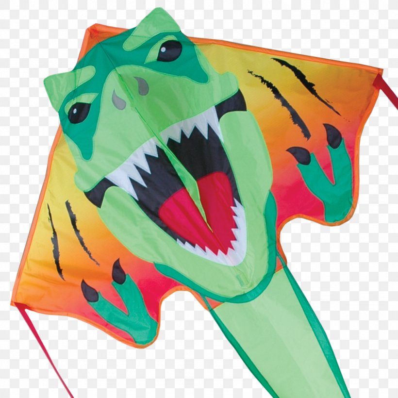 Tyrannosaurus Sport Kite Kite Line Box Kite, PNG, 1024x1024px, Tyrannosaurus, Amphibian, Animal, Box Kite, Dinosaur Download Free