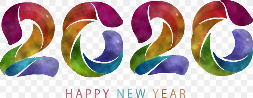 Happy New Year 2020 New Years 2020 2020, PNG, 4126x1604px, 2020, Happy New Year 2020, Logo, New Years 2020 Download Free