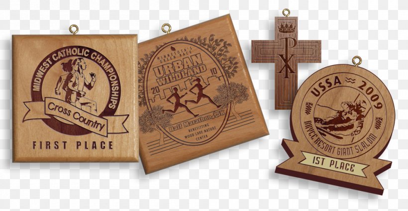 Medal Wood Engraving Award, PNG, 1000x518px, Medal, Award, Badge, Brand, Commemorative Plaque Download Free