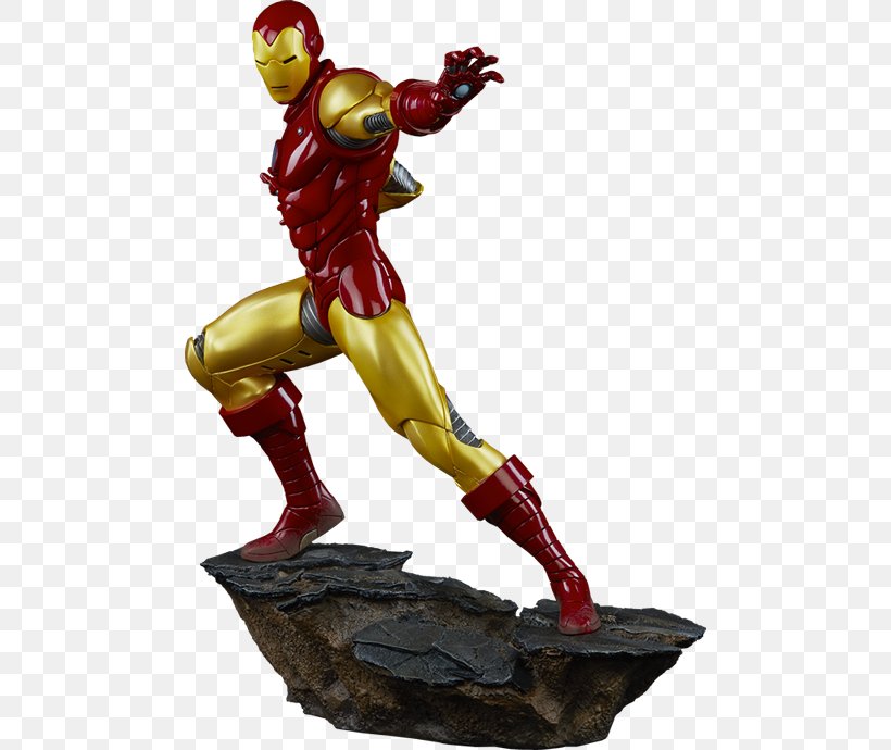 The Iron Man Sideshow Collectibles Superhero Marvel Comics, PNG, 480x690px, Iron Man, Action Figure, Avengers Age Of Ultron, Avengers Infinity War, Fictional Character Download Free