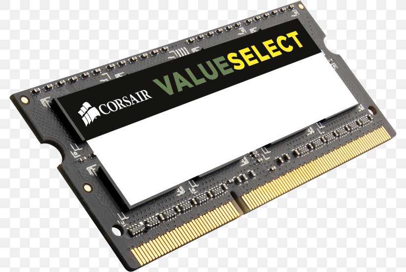 SO-DIMM DDR3 SDRAM Corsair Components CMSO8GX3M1A1600C11 Corsair 8GB DDR3 SODIMM Memory 1600MHz Laptop, PNG, 783x549px, Sodimm, Computer Data Storage, Computer Memory, Corsair Components, Data Storage Device Download Free