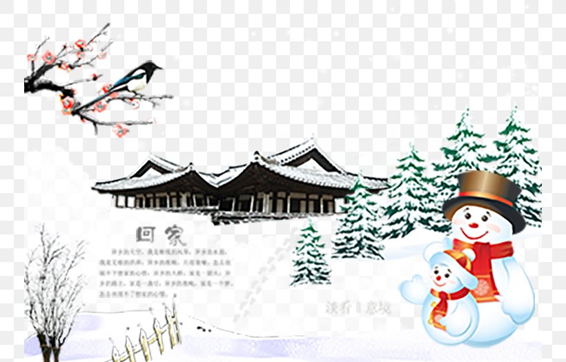 Winter Snowman Poster Wallpaper, PNG, 750x525px, Winter, Art, Brand, Cartoon, Christmas Download Free