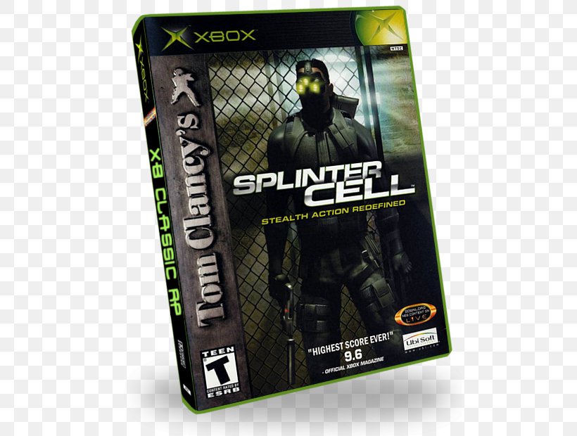 Xbox 360 Tom Clancy's Splinter Cell: Pandora Tomorrow Tom Clancy's Splinter Cell: Chaos Theory Tom Clancy's Splinter Cell: Conviction, PNG, 630x620px, Xbox 360, Action Figure, Electronic Device, Sam Fisher, Technology Download Free