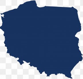Map - Flag Of Poland Vector Map PNG