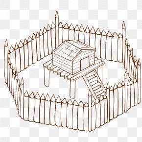 Fort - The Red Fort Fortification Clip Art PNG