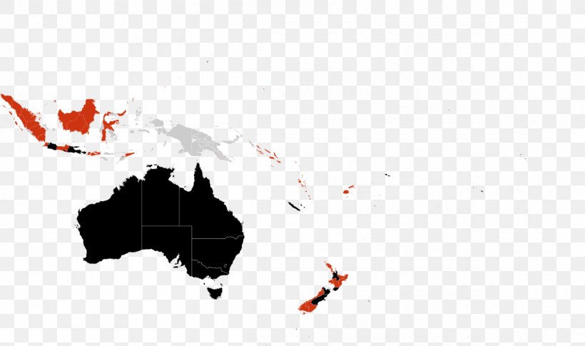 Australia New Zealand Papua New Guinea Vector Graphics Map, PNG, 1200x710px, Australia, Black, Cartography, Flag Of New Zealand, Geography Download Free