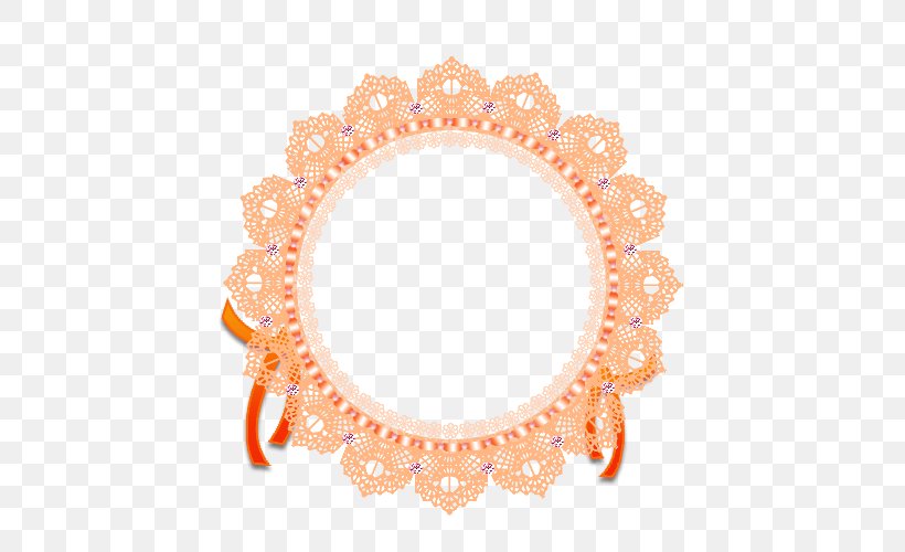 Lace Ribbon Picture Frame, PNG, 500x500px, Lace, Body Jewelry, Designer, Fashion Accessory, Hair Accessory Download Free
