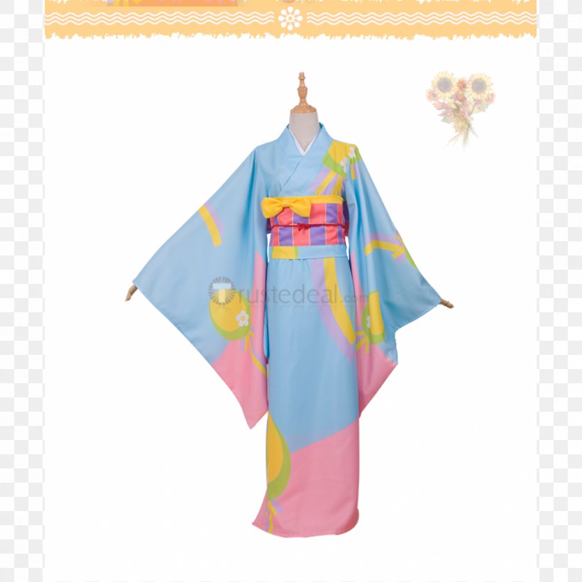 Kimono Miss Kobayashi's Dragon Maid Taobao Cosplay Costume, PNG, 1000x1000px, Watercolor, Cartoon, Flower, Frame, Heart Download Free