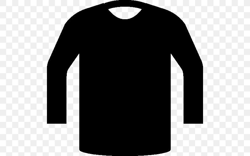 Long-sleeved T-shirt Long-sleeved T-shirt Logo, PNG, 512x512px, Tshirt, Active Shirt, Black, Black M, Clothing Download Free