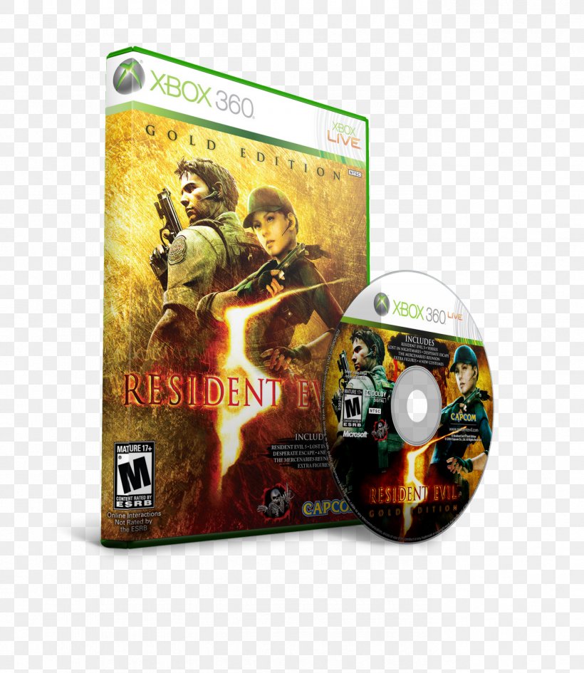 Resident Evil 5 Xbox 360 Resident Evil: Operation Raccoon City Resident Evil 4, PNG, 1387x1600px, Resident Evil 5, Capcom, Chris Redfield, Cooperative Gameplay, Downloadable Content Download Free