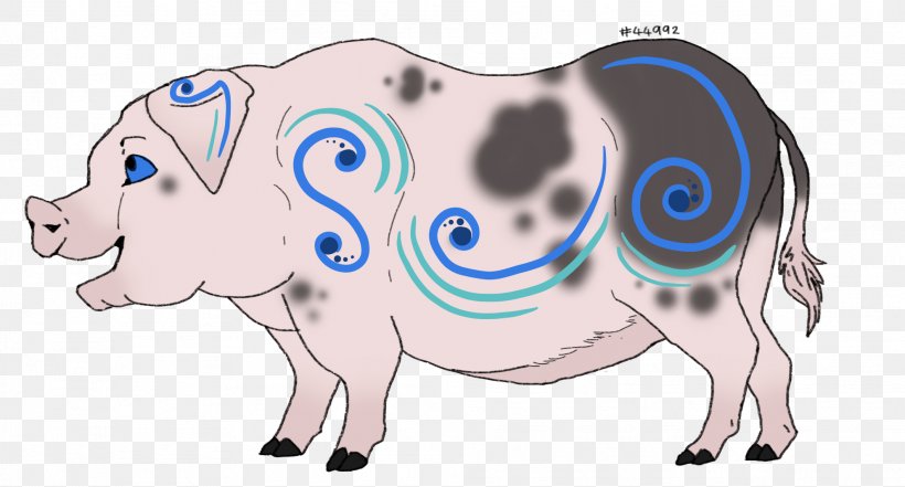 Vietnamese Pot-bellied Dairy Cattle Piglet Wild Boar Dog, PNG, 1982x1068px, Vietnamese Potbellied, Animal, Animal Figure, Cartoon, Cattle Download Free