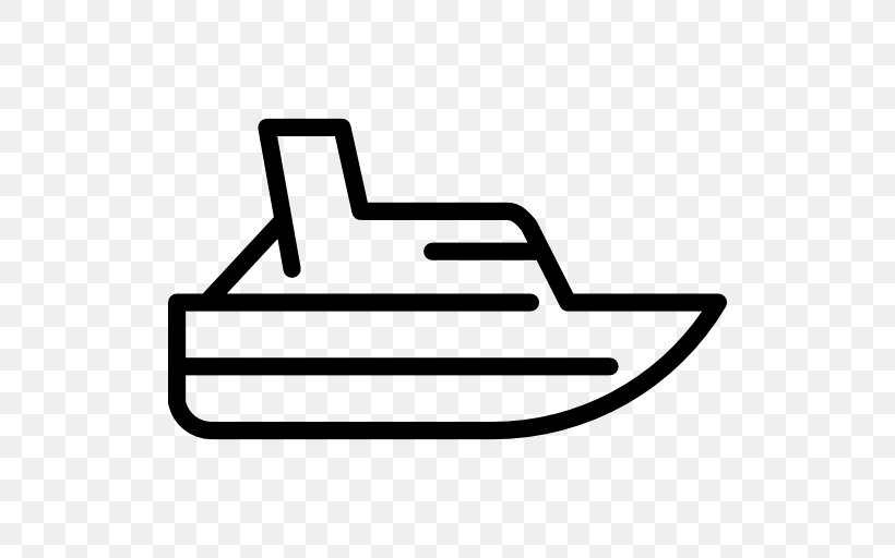 Download Clip Art, PNG, 512x512px, Boat, Area, Black And White, Motor Boats, Symbol Download Free