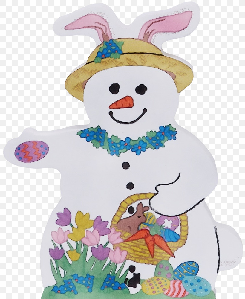 Easter Bunny, PNG, 814x1000px, Watercolor, Animal Figure, Cartoon, Easter Bunny, Paint Download Free