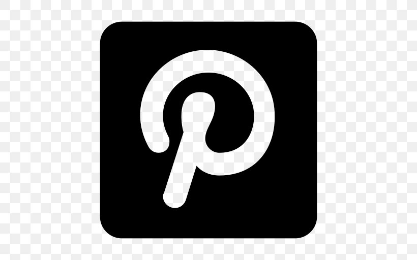 Logo Pinterest, PNG, 512x512px, Logo, Black, Brand, Number, Pinterest Download Free
