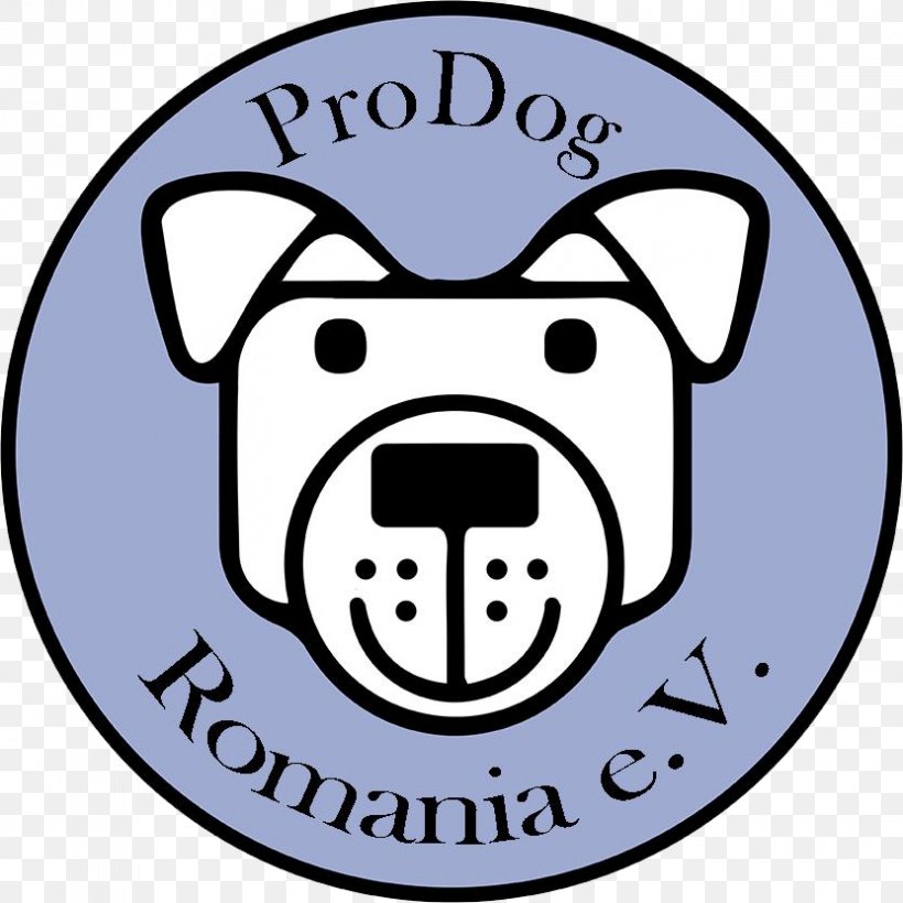 ProDogRomania E. V. ProDogRomania E. V. Illustration Romanian Language, PNG, 831x831px, Dog, Animal Welfare, Area, Association, Carnivoran Download Free